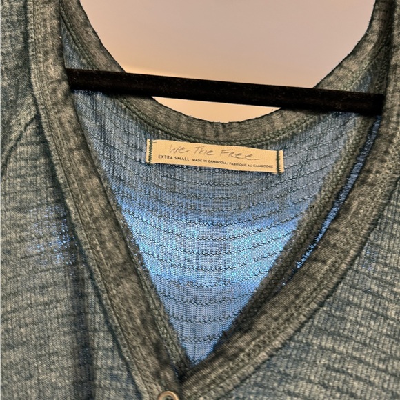 We The Free Green Top - Picture 4 of 4